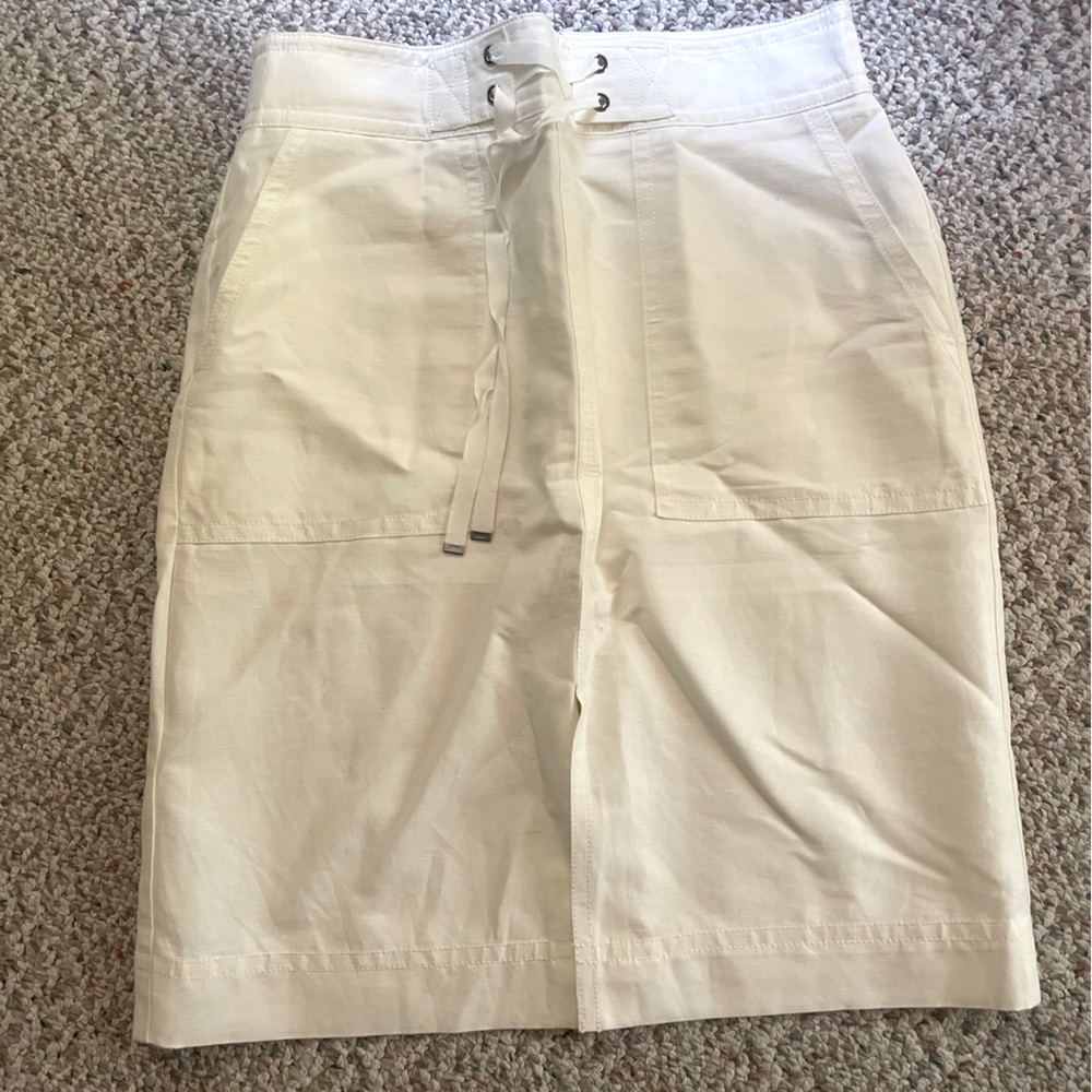Talbots Linen Skirt